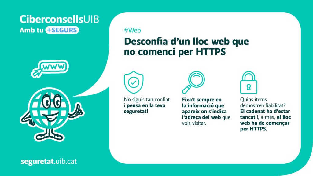 Desconfia de un sitio web que no empiece por HTTPS